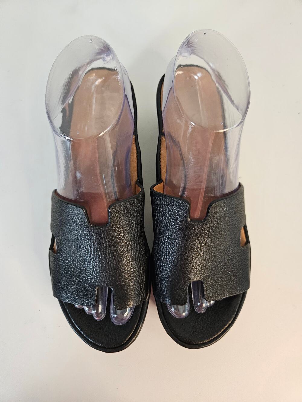 L'Amour Des Pieds Leather Catiana Platform Sandal, Size 8